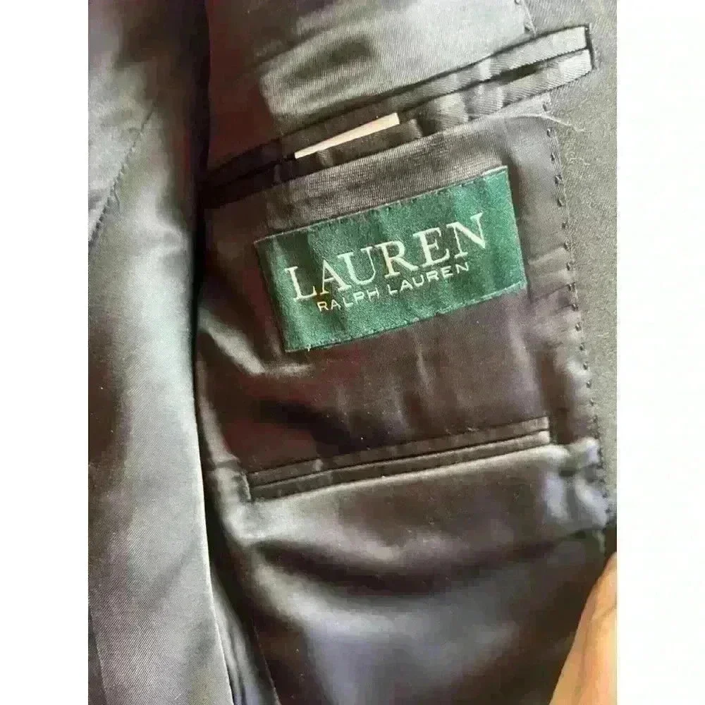 Barely worn black jacket size 12 R. Excellent pre owned condition